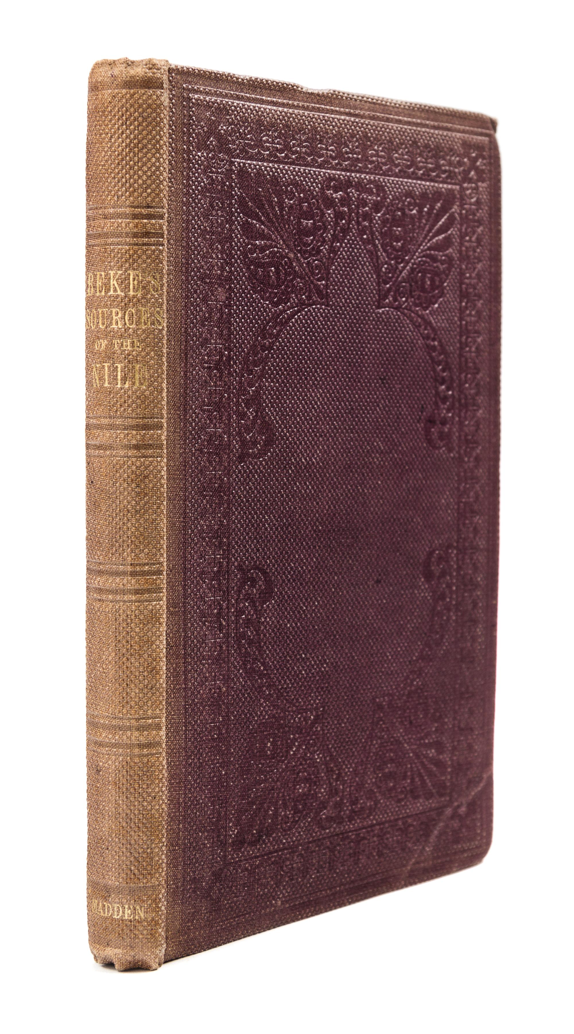 BEKE, Charles Tilstone (1800-1874). The Sources of the Nile. London: James Madden, 1860. FIRST EDITION, PRESENTATION COPY.