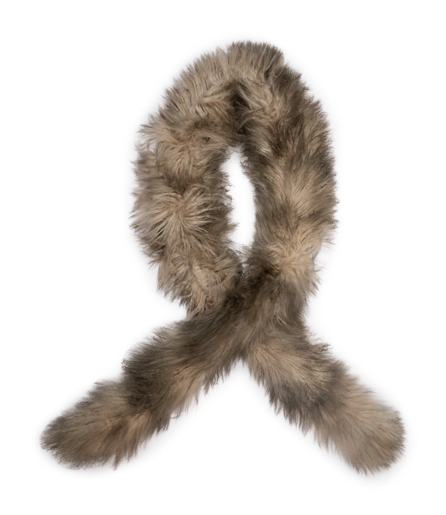 Two Fendi Mongolian Lamb Fur Stoles