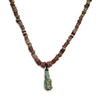 Two Egyptian Bead and Faience Necklaces