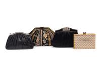 Four Judith Leiber Evening Clutches