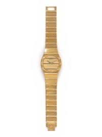PIAGET, 18K YELLOW GOLD 'POLO' WRISTWATCH