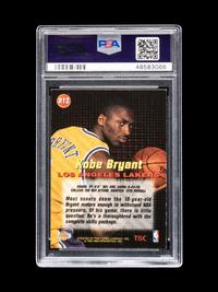 A Group of 1996-97 Topps Stadium Club Kobe Bryant Rookie Basketball Cards,