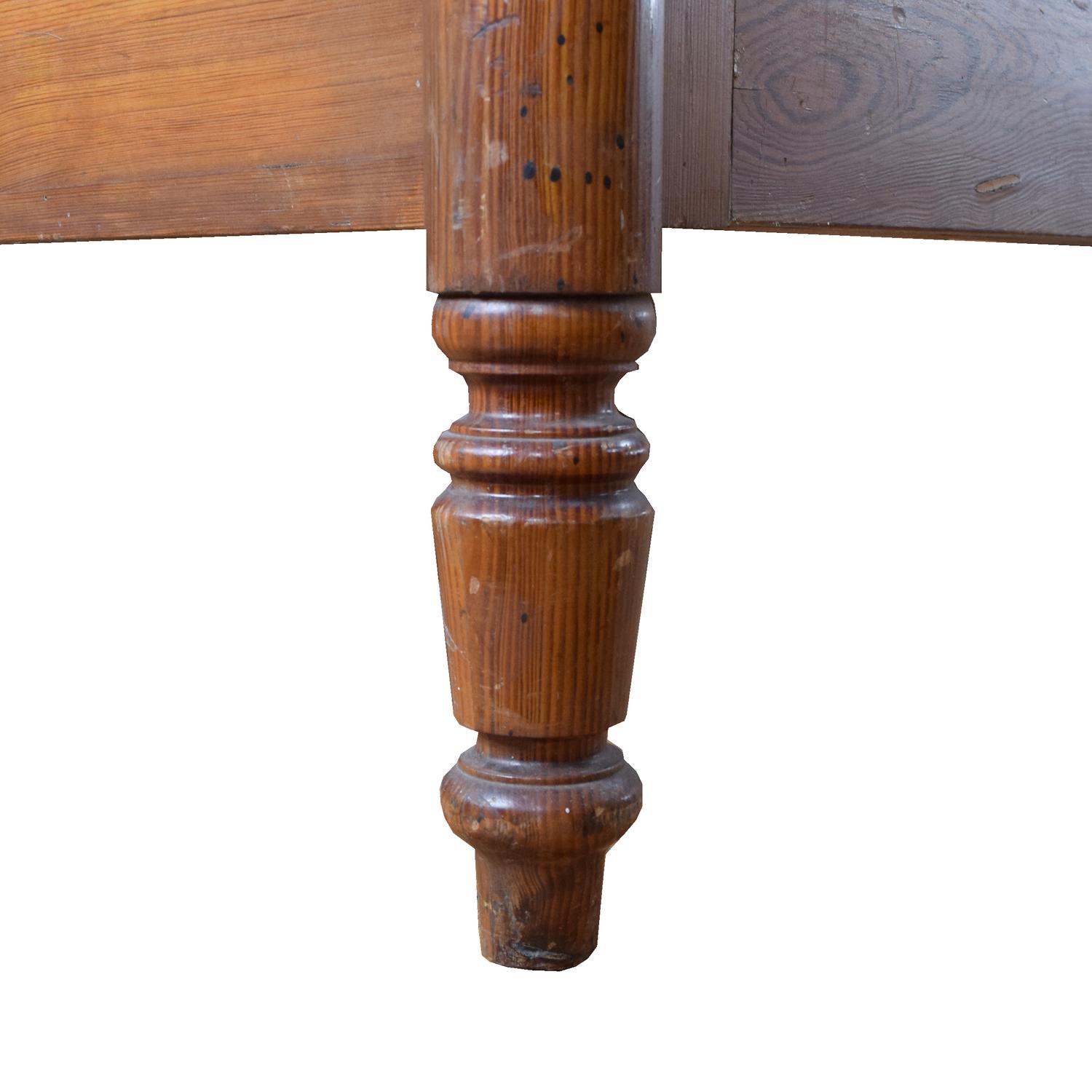 A Pair of Twin Beds 71" W x 35.5" D x 39" H — United States, 19th Century