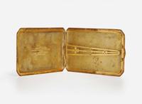 A 14K Yellow Gold Tiffany & Co. Cigarette Case