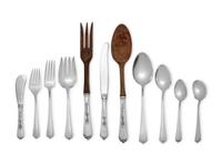 An American Silver Flatware Service