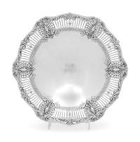 A Tiffany and Co. Reticulated Silver Bowl