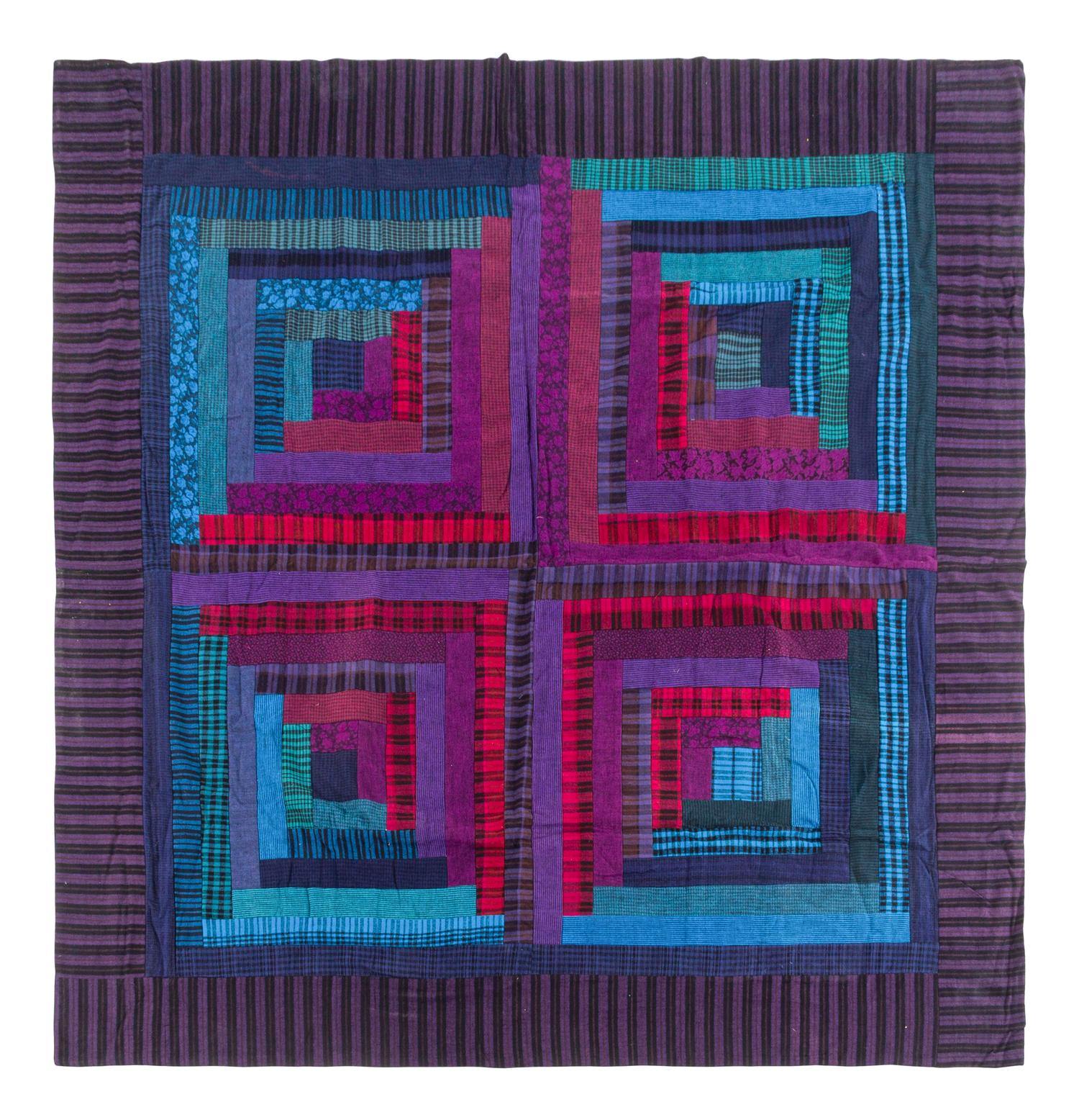 Three Patchwork Quilts