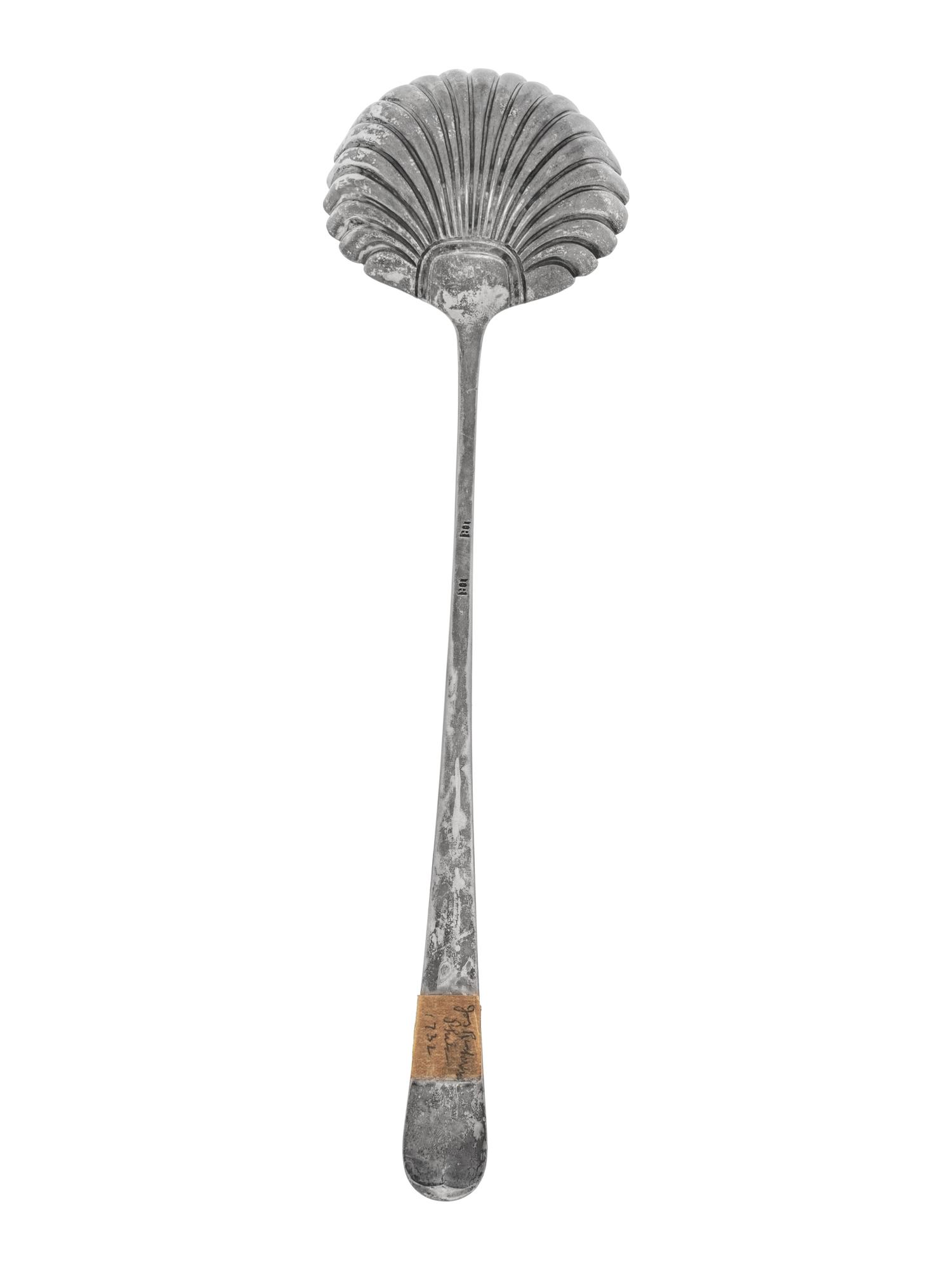 An American Silver Punch Ladle