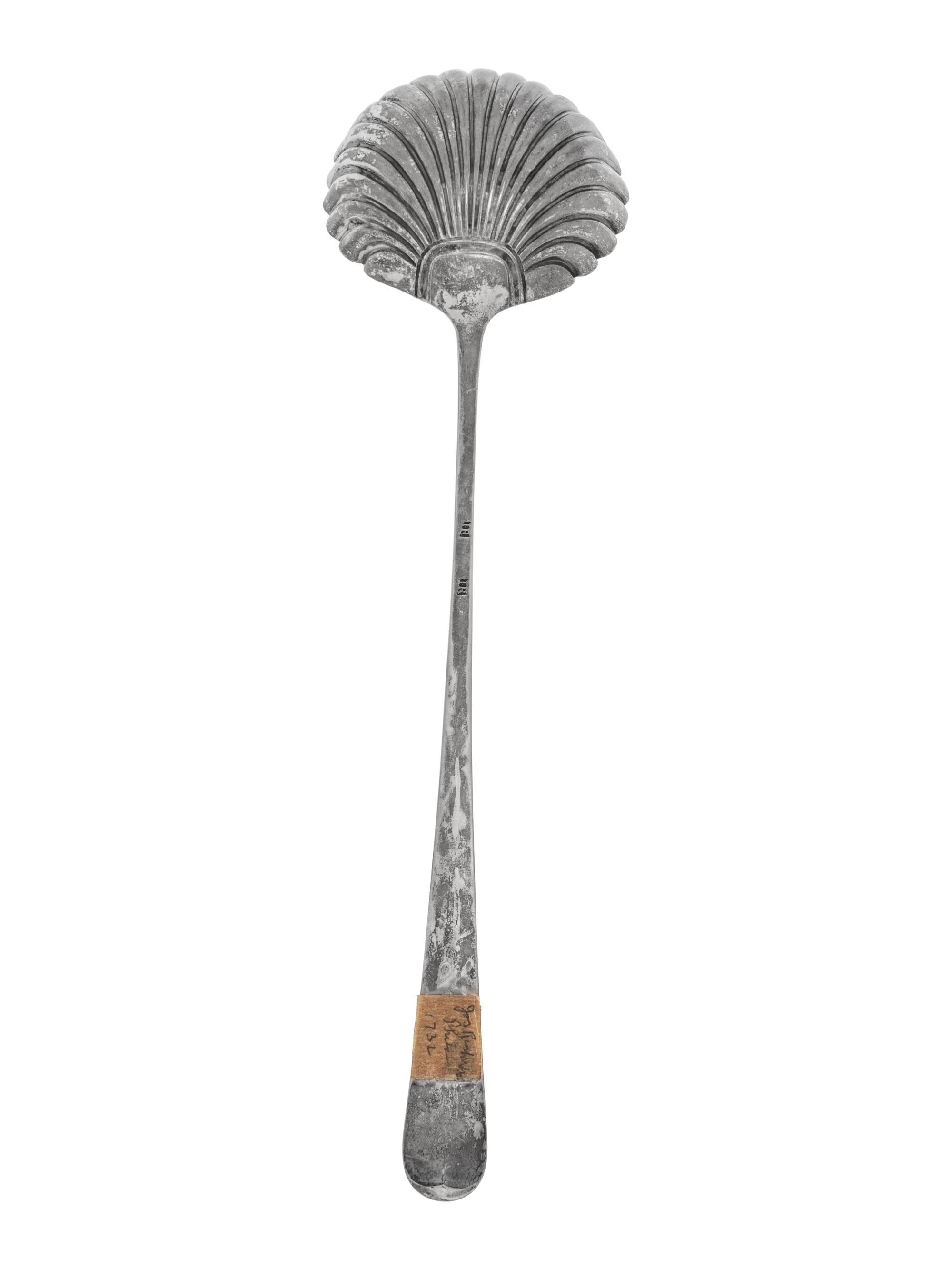 An American Silver Punch Ladle