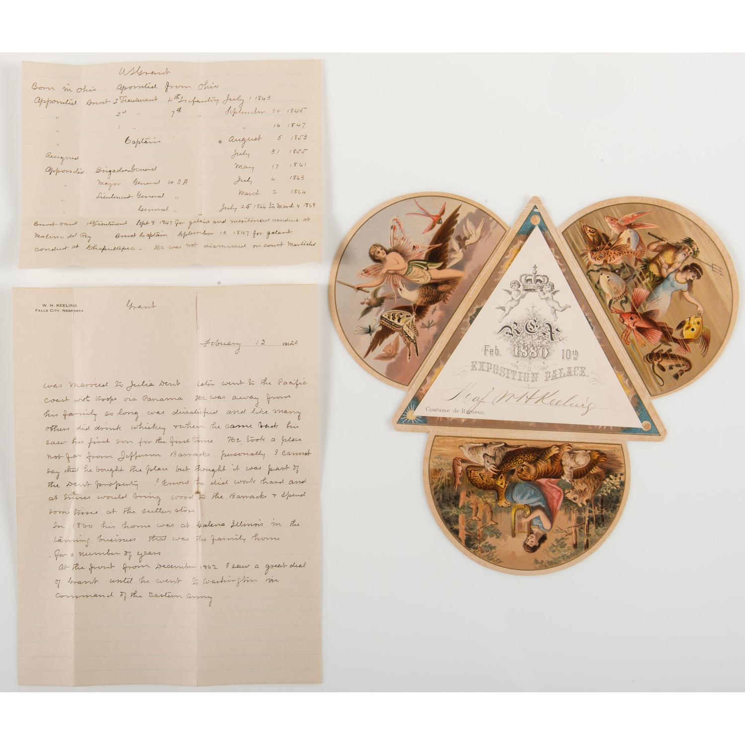 Civil War and Indian War Officer William H. Keeling, 13th US Infantry, Archive Featuring Photographs, Field Binoculars, and More