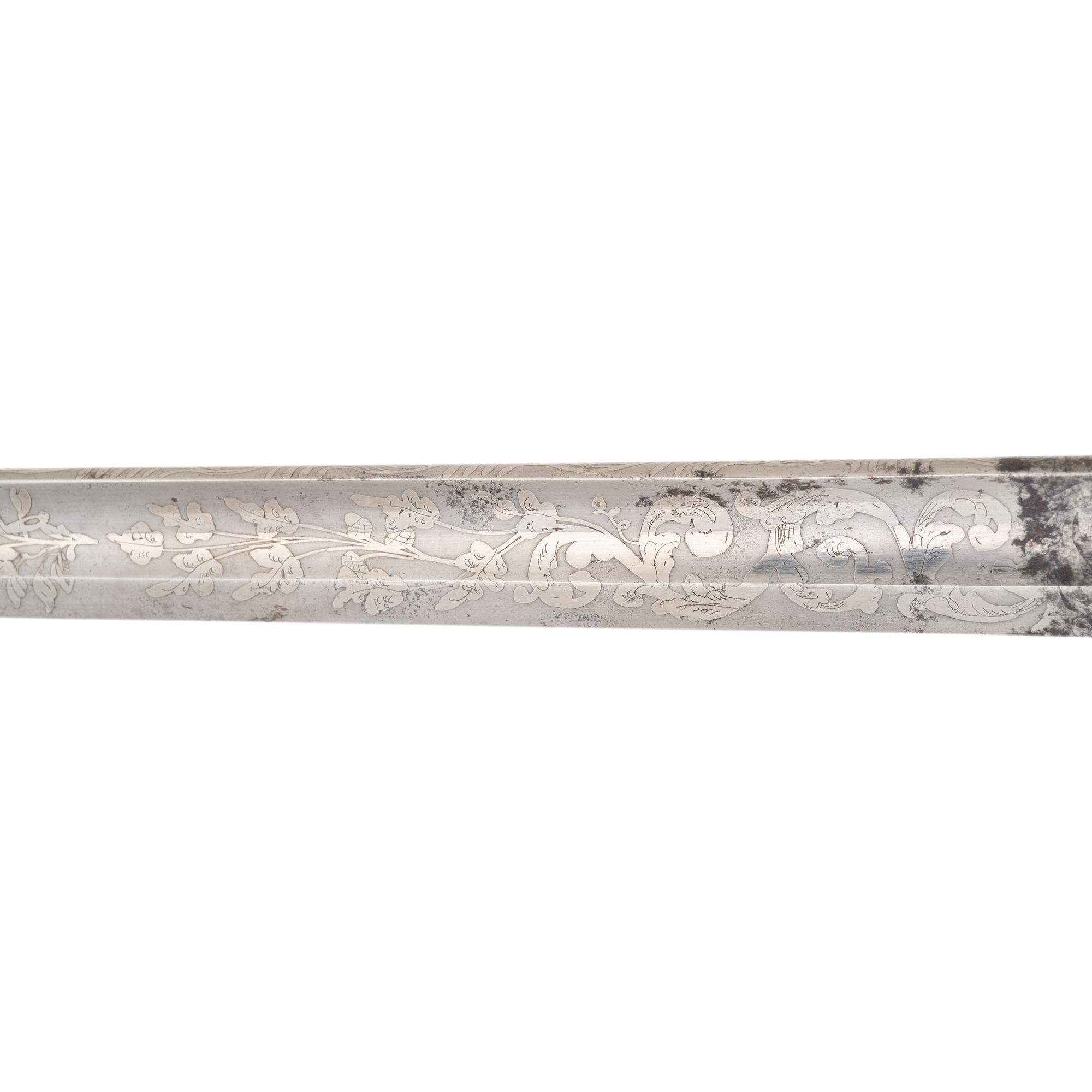 Two Presentation Swords to Lieutenant and Colonel (General) Gershom Mott, An Ames 1840 Officers Sword and an Ames 1850 Foot Officers Sword