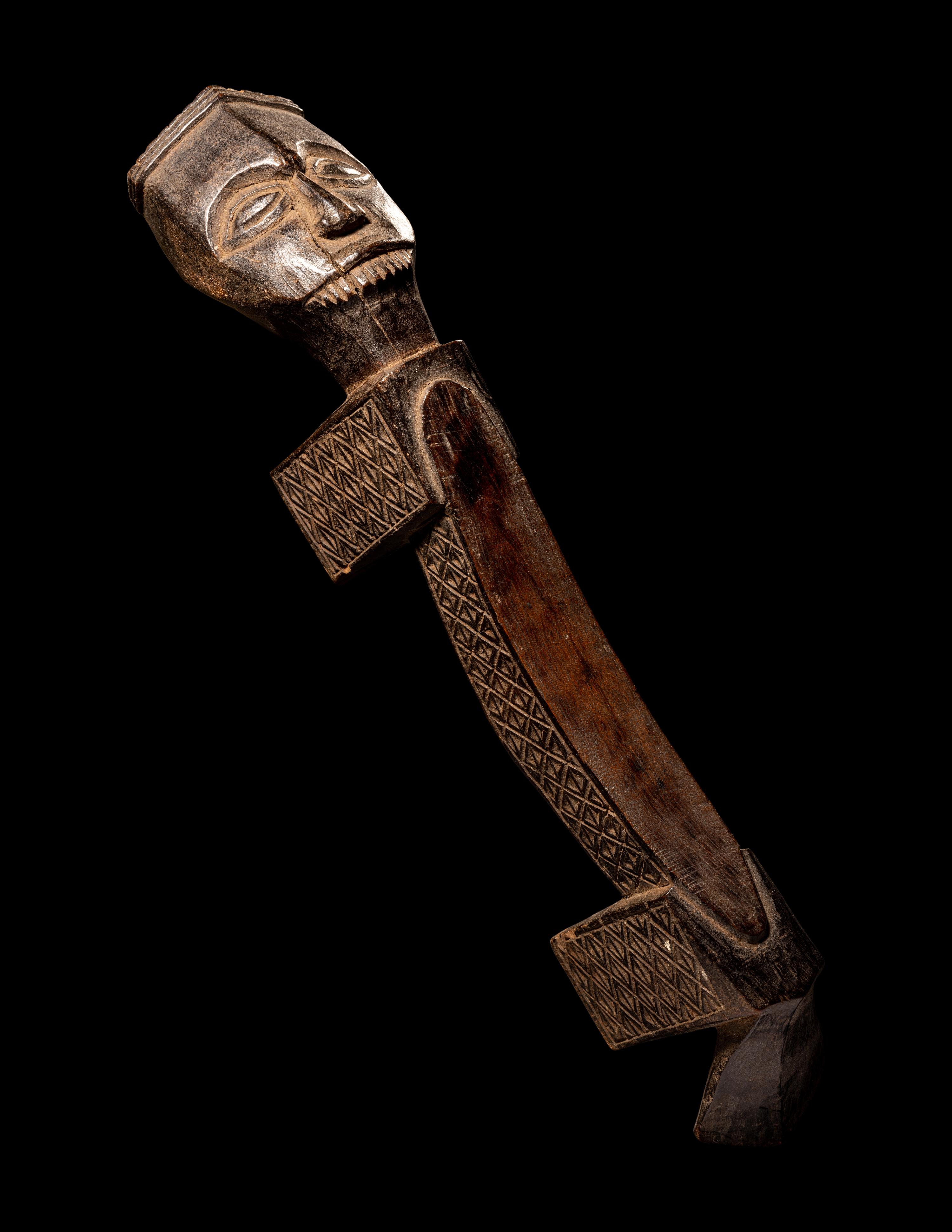 Six African Wood Objects