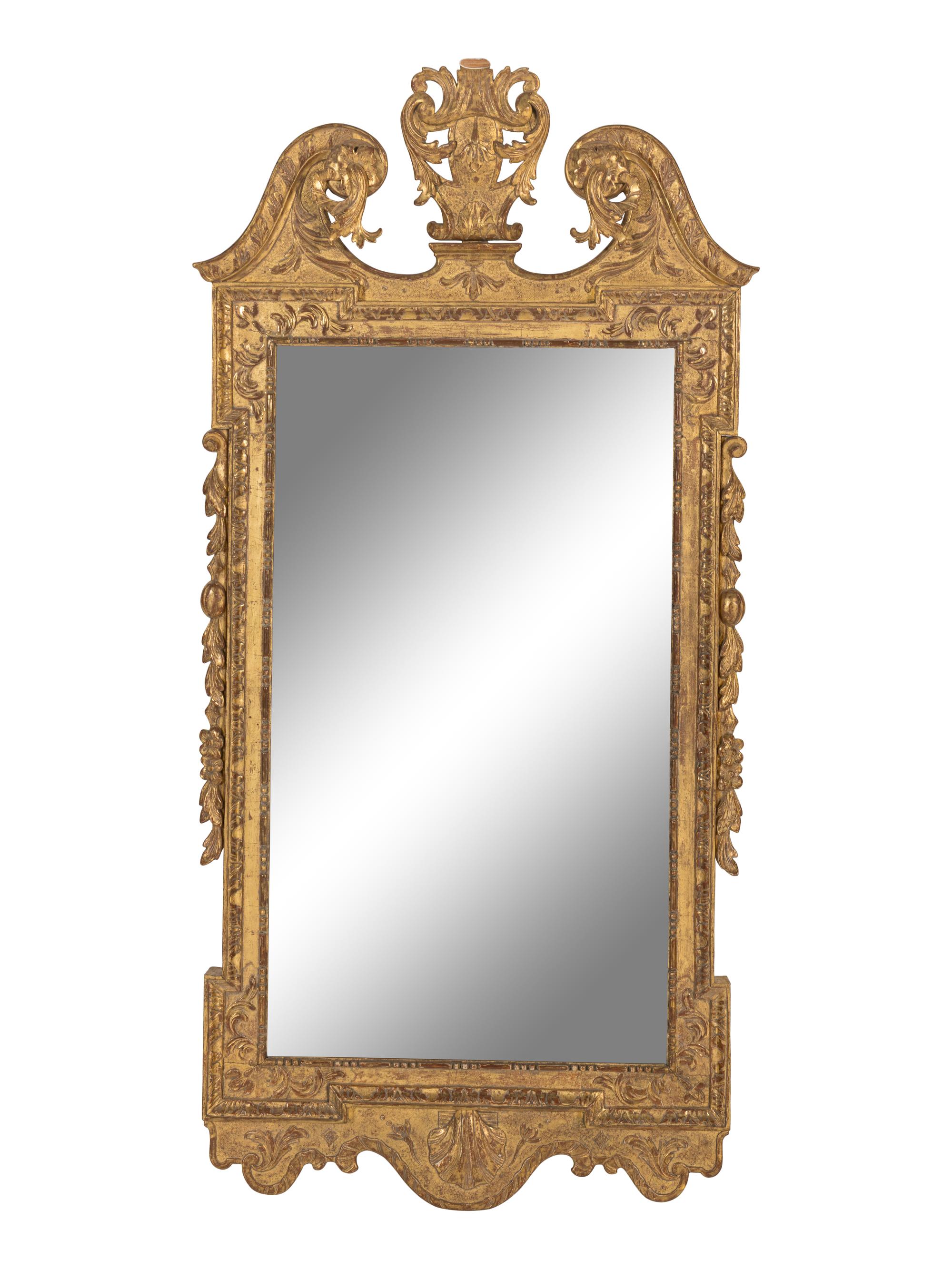 A George II Giltwood Mirror