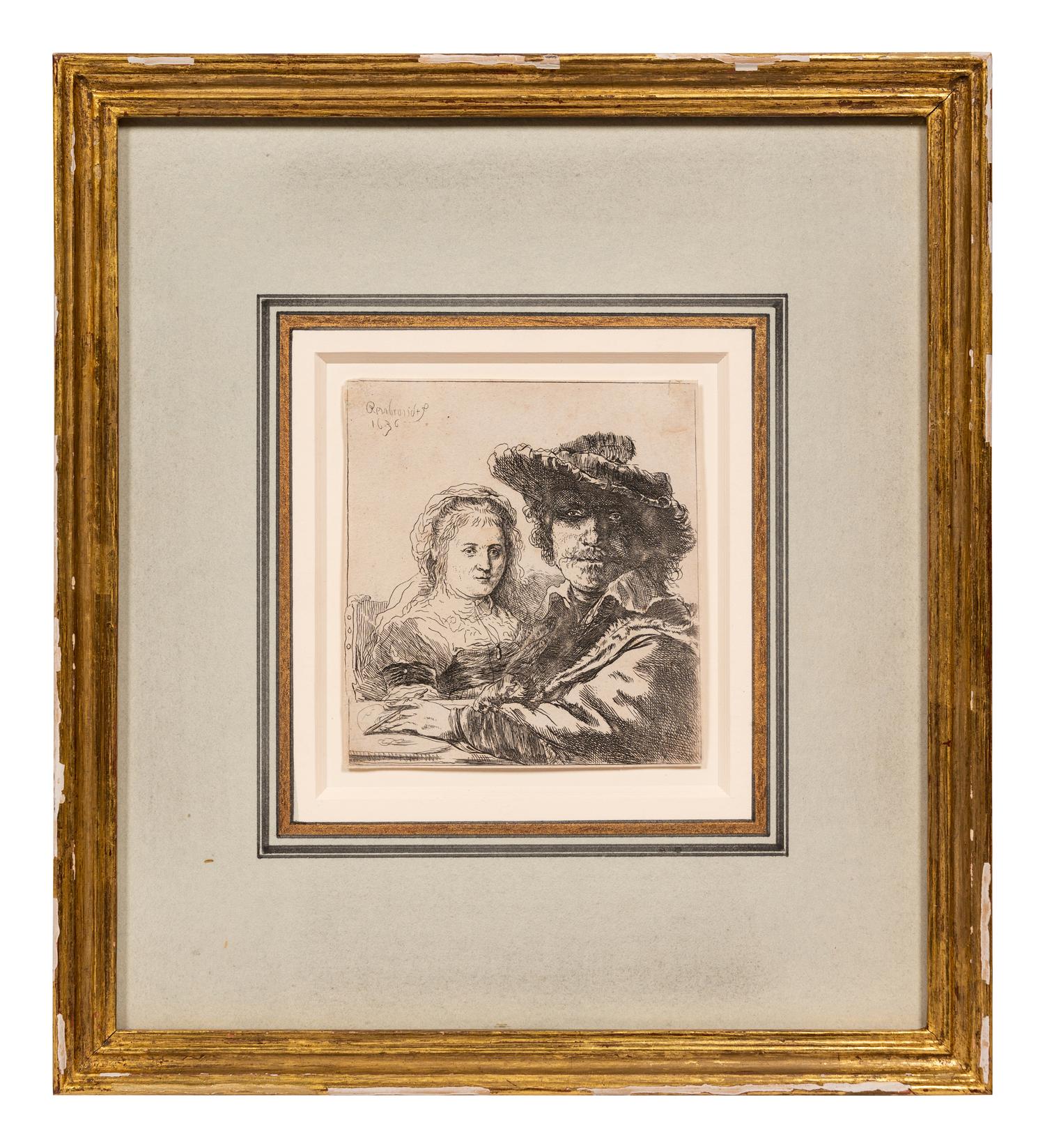Self Portrait with Saskia