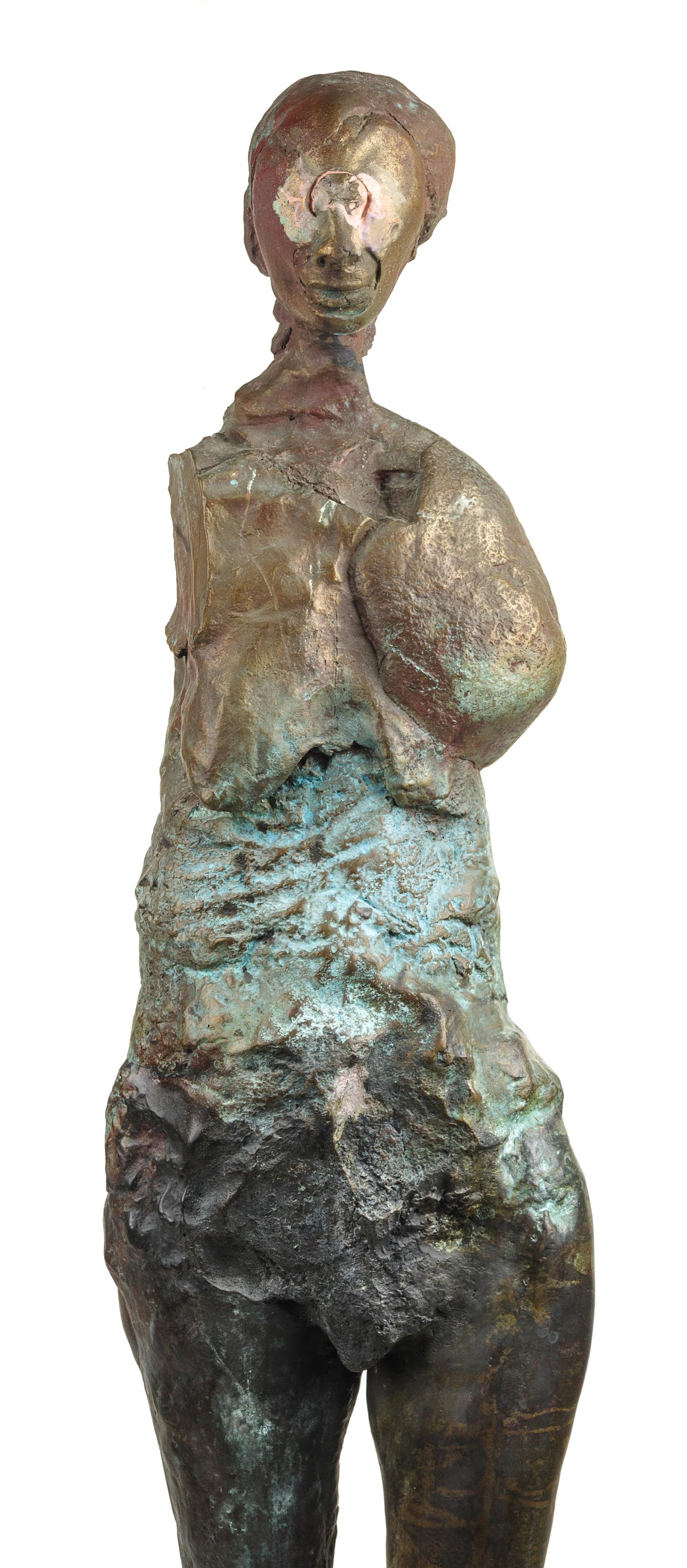 Standing Woman with Shoulder Stone