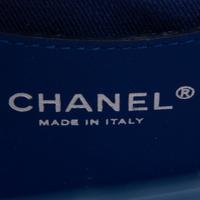 Chanel, Blue Patent Leather Bowling Bag