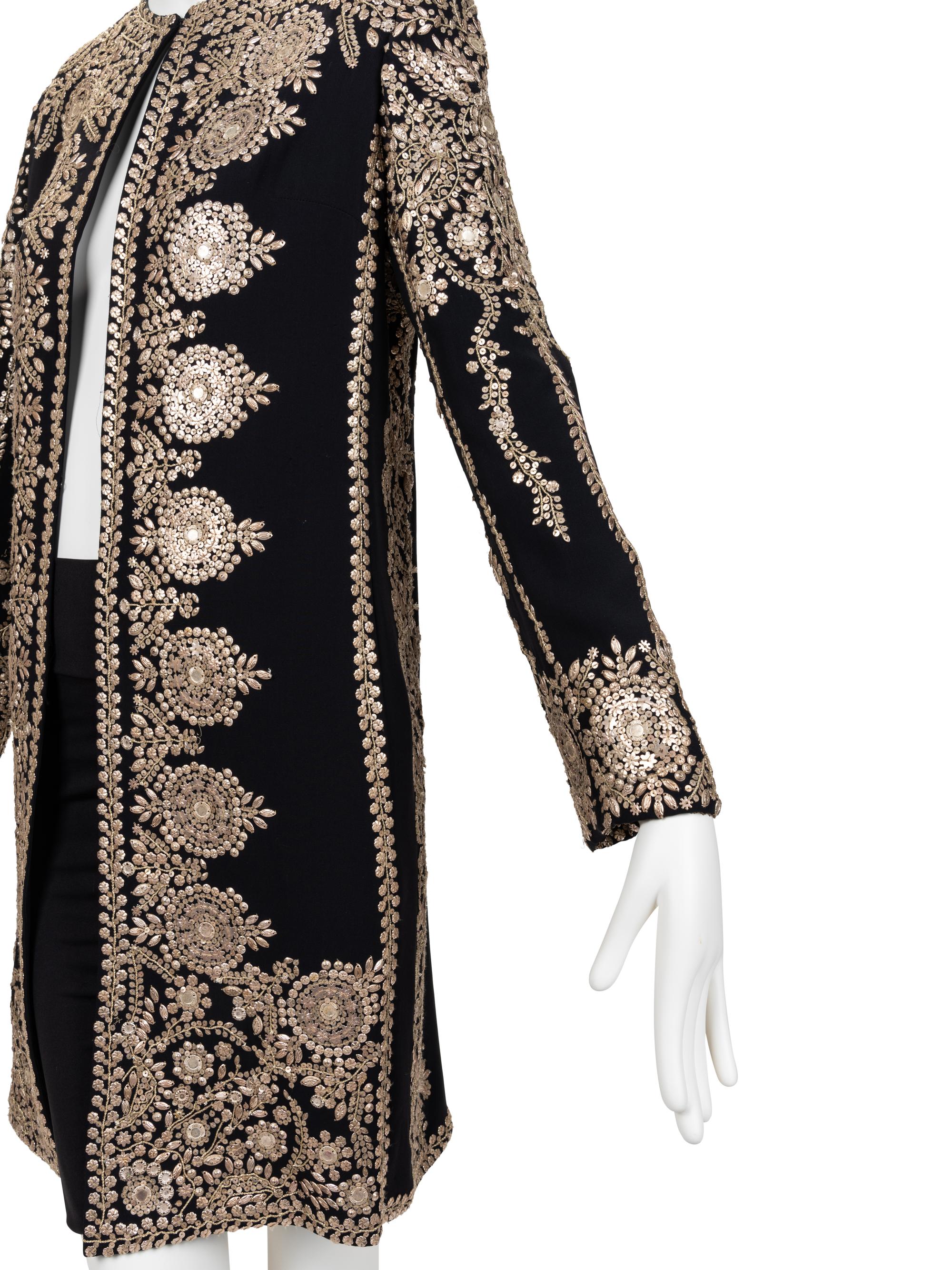 Four Embroidered Jackets: One Marchesa, One Etro, Two Naeem Khan, 2000-10s