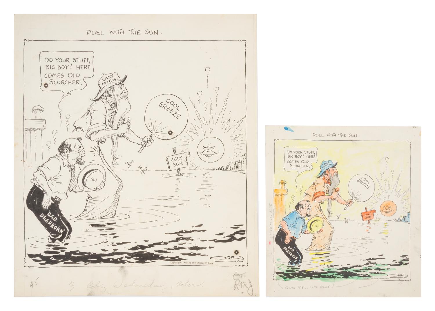 [CARTOON] - ORR, Carey (1890-1967)