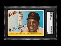 A 1955 Topps Willie Mays Baseball Card No. 194 (SGC Authentic)