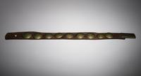 Southern Plains Tooled Belt, with German Silver Conchas