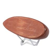 A Redware Boot-Shaped Candlestick Holder