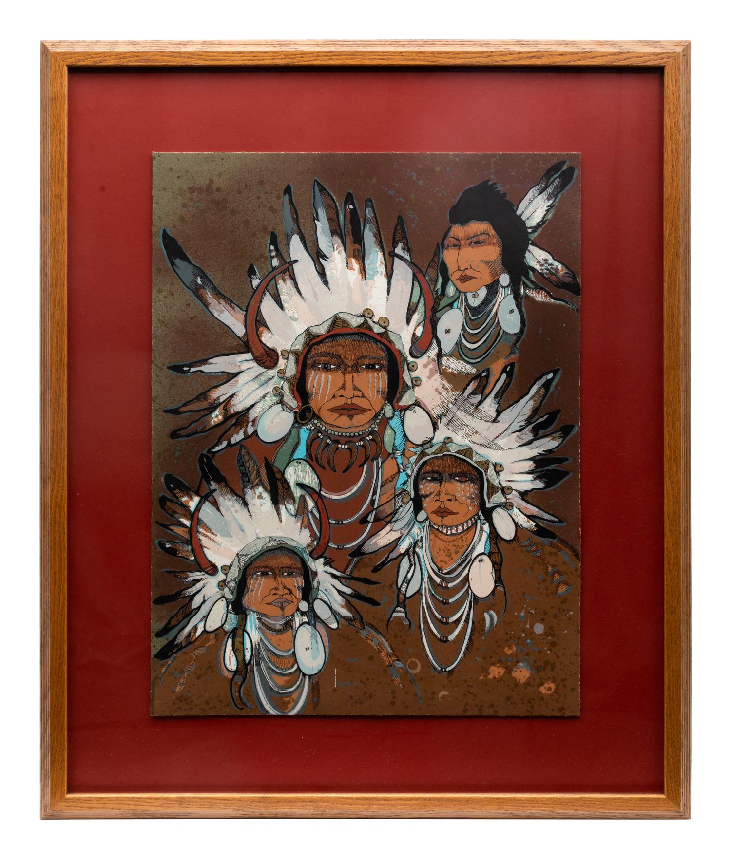 Four Sioux Chiefs, edition 32/60