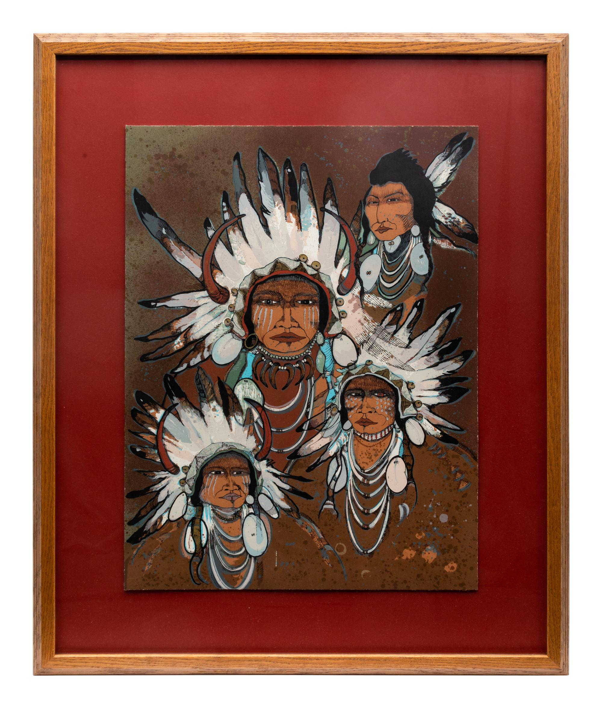 Four Sioux Chiefs, edition 32/60