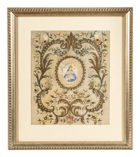 A Group of Four Religious Embroideries