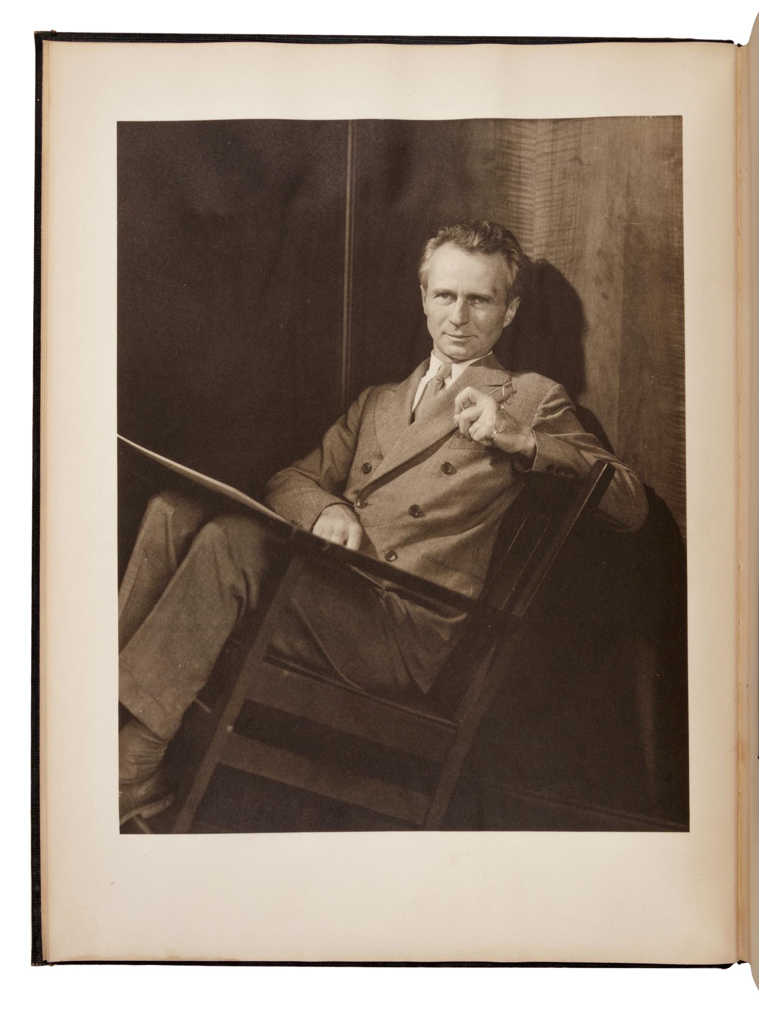 SANDBURG, Carl (1878-1967). Steichen The Photographer . New York: Harcourt, Brace and Company, 1961.