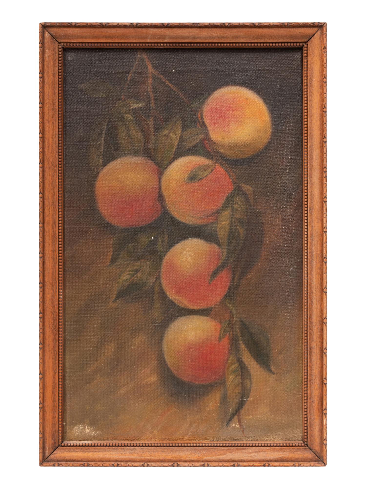 American School, 19th Century A Group of Four Fruit Still Lifes