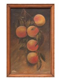 American School, 19th Century A Group of Four Fruit Still Lifes