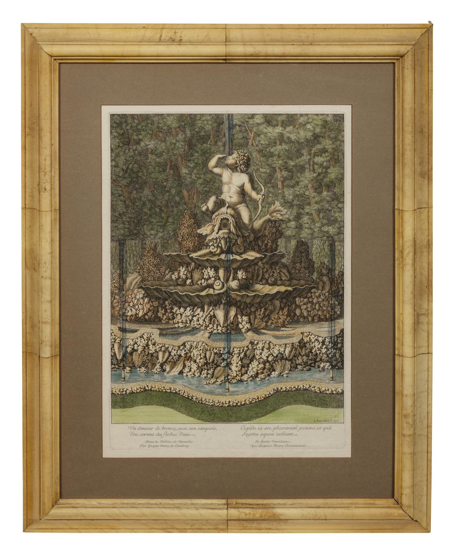 A Group of Handcolored Engravings