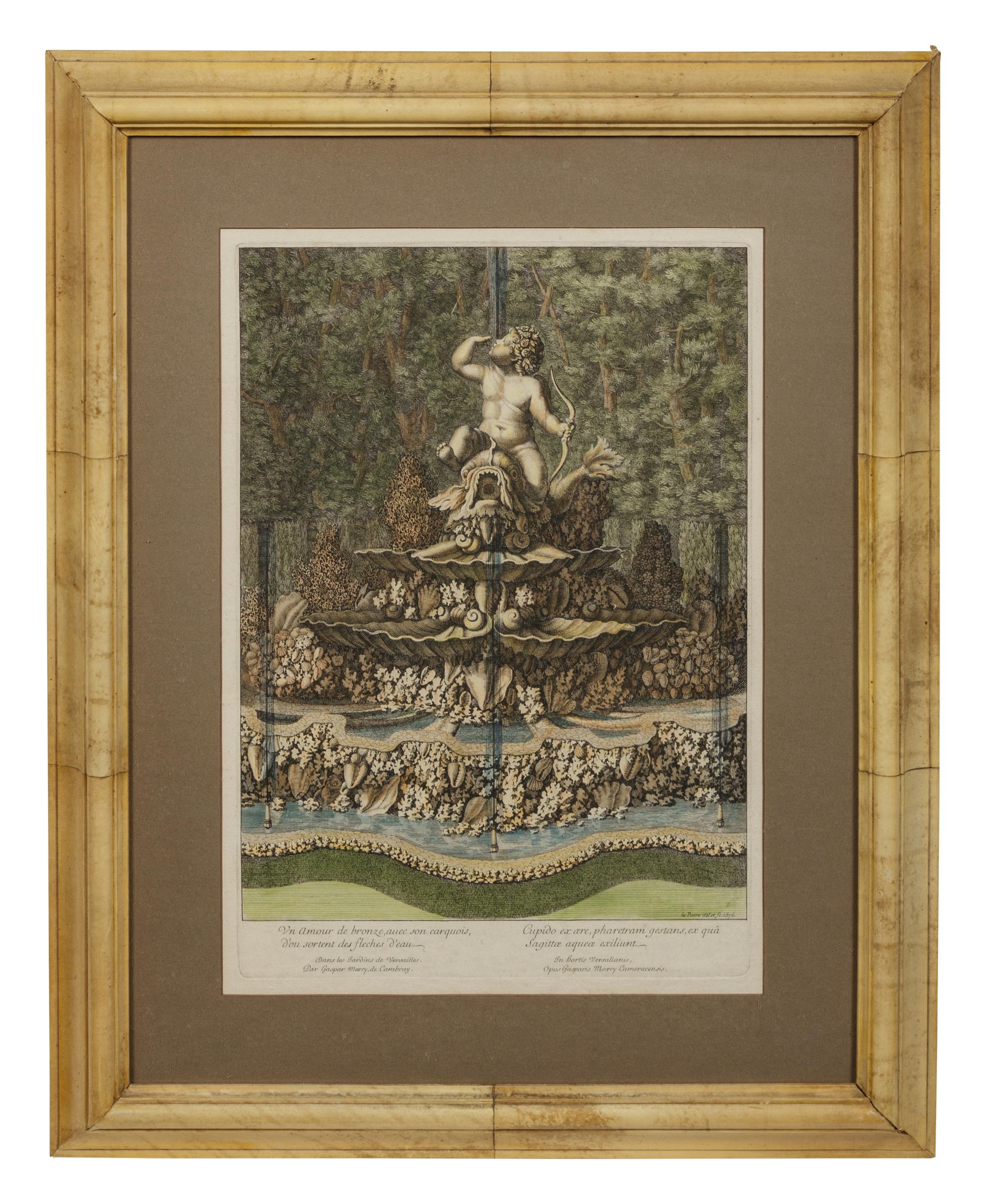 A Group of Handcolored Engravings