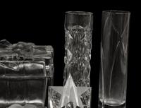 Eight Tiffany and Co. Glass Articles — 20th Century
