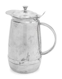A Gucci Silver-Plate Double Wall Pitcher
