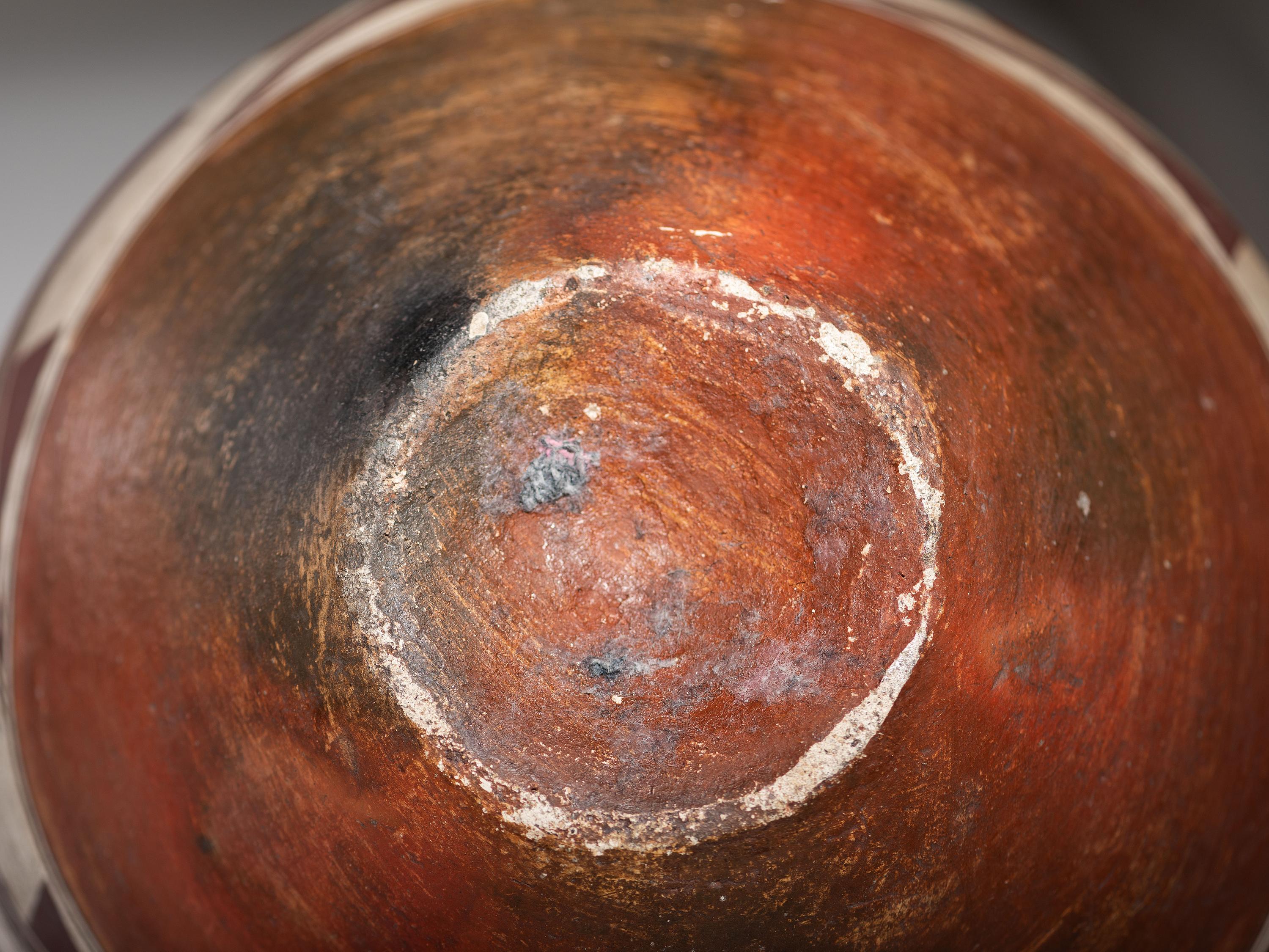 Laguna Polychrome Pottery Jar
