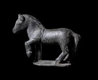 A Roman Bronze Horse