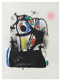 Joan Miro, (Spanish, 1893-1983), The Mesmerizer, 1969