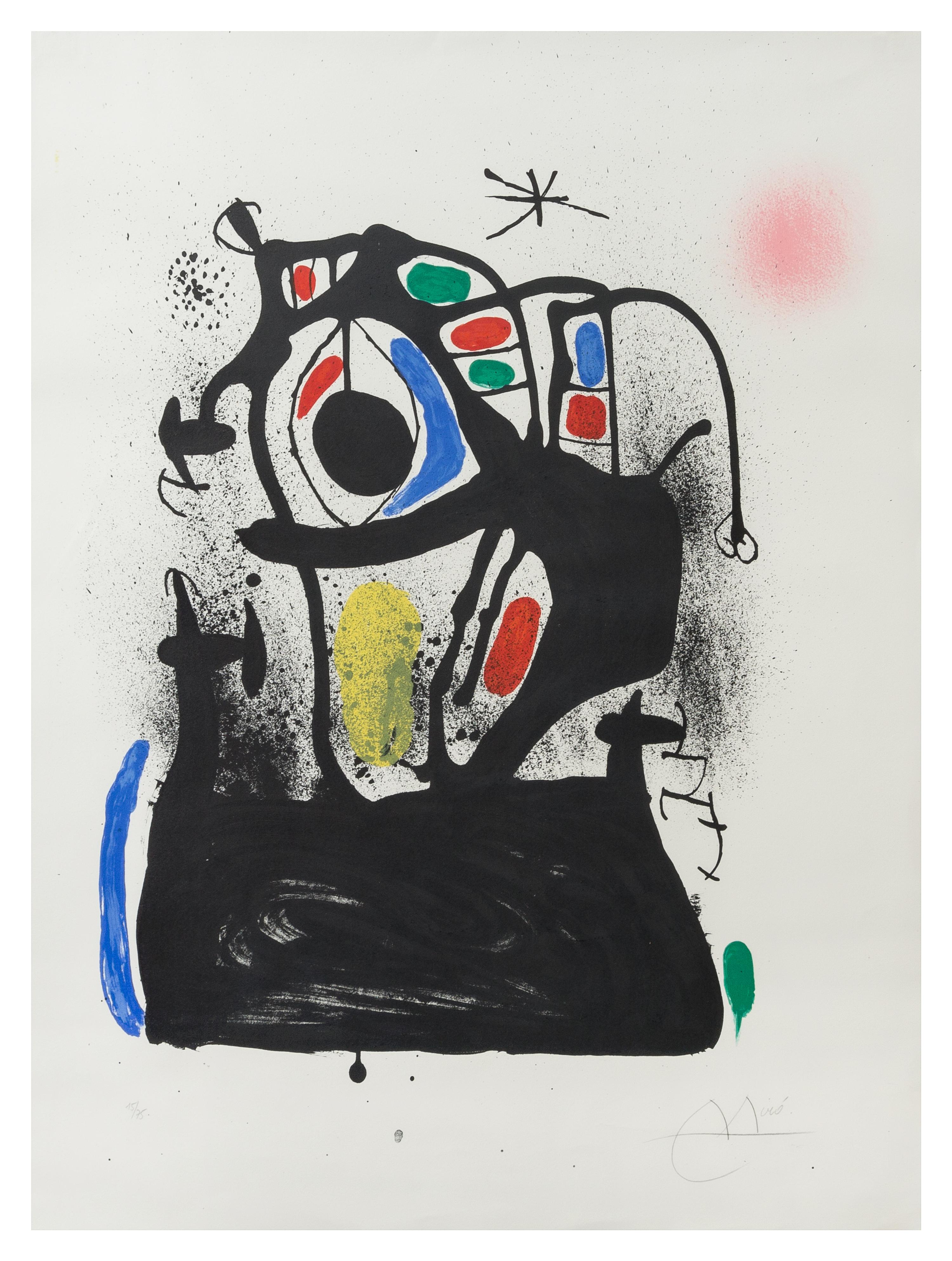 Joan Miro, (Spanish, 1893-1983), The Mesmerizer, 1969