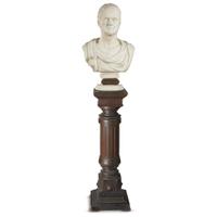 Hugh Cannon (Irish, active Philadelphia, 1840-1857) Marble bust of John Marshall (1755-1835)