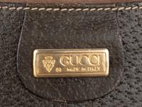 Two Gucci Bamboo Handled Bags, 1980-1990s