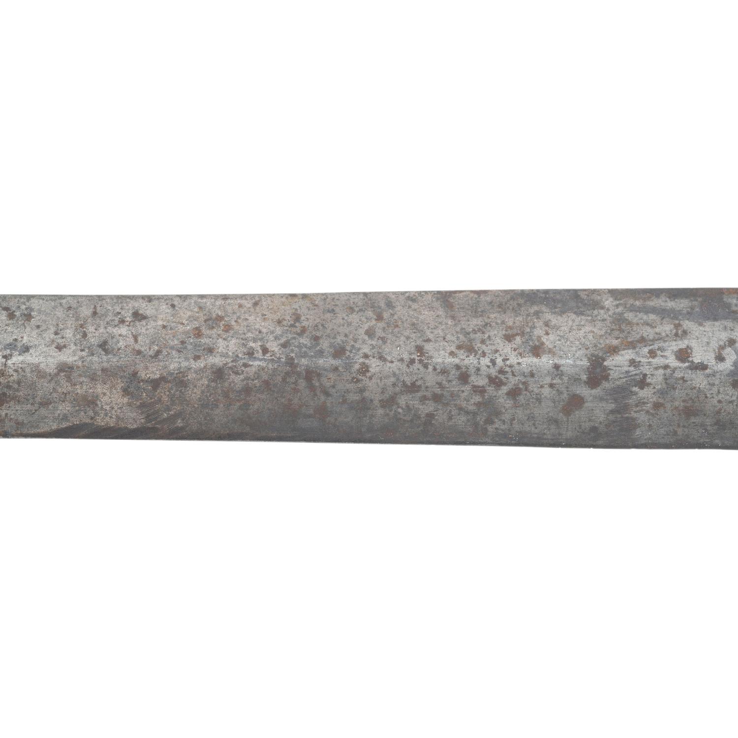Confederate Variant Naval Cutlass with 1841 USN Style Hilt Attributed to Leech & Rigdon