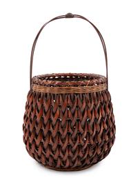 A Bamboo Flower Arranging Basket