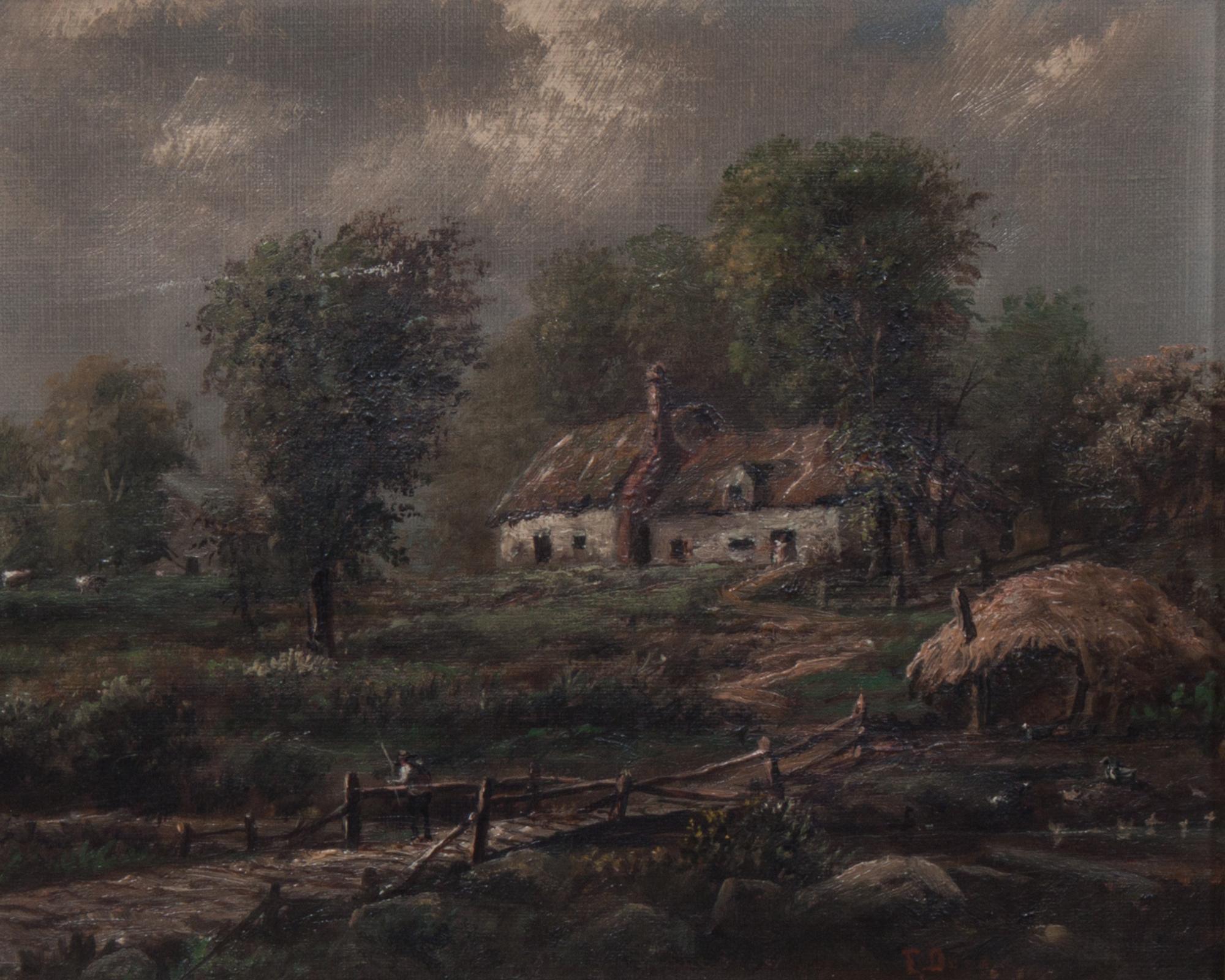 Artist Unknown, (Early 20th century), Country Cottage