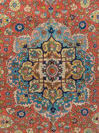 A Tabriz Wool Rug