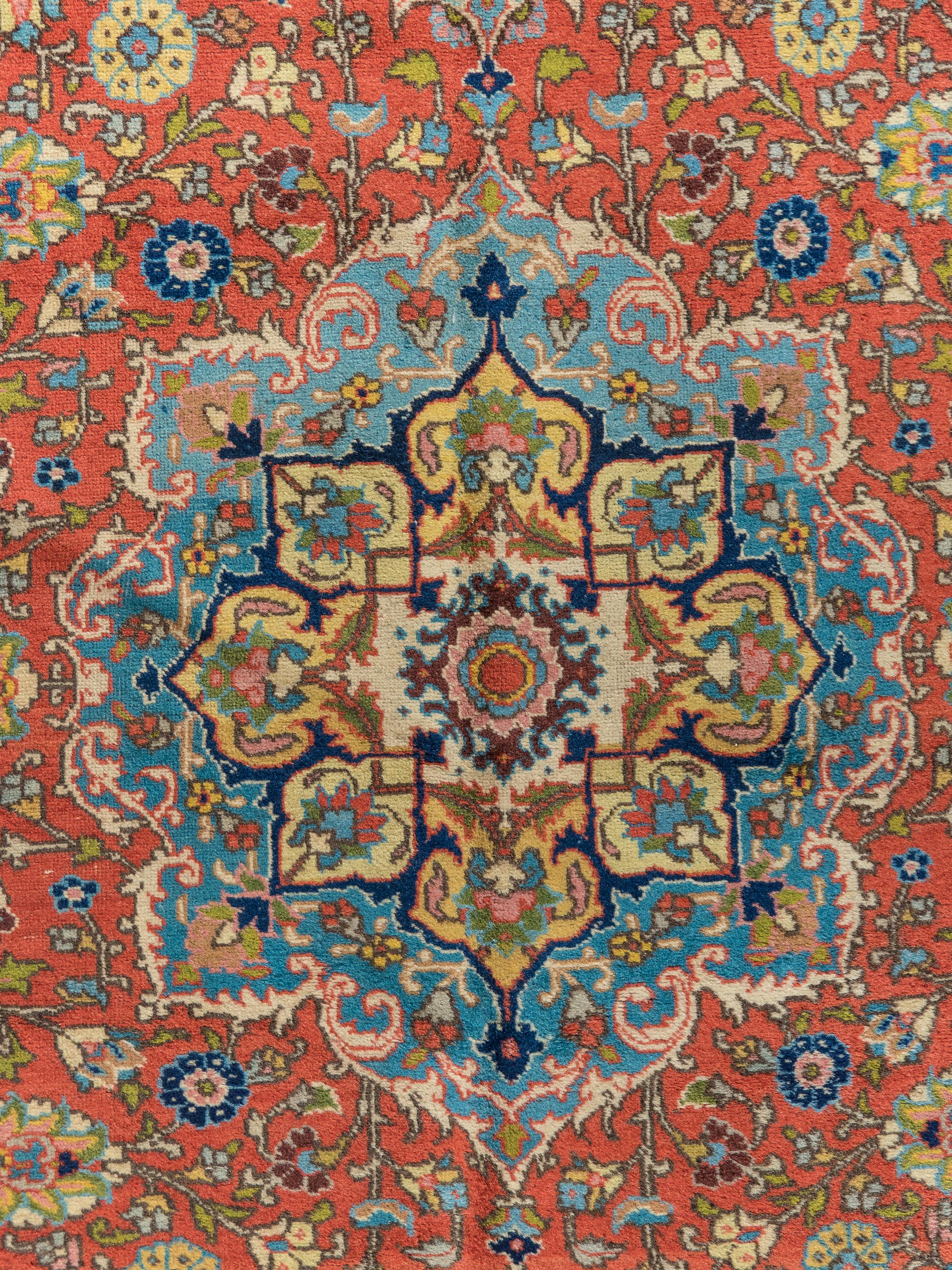 A Tabriz Wool Rug
