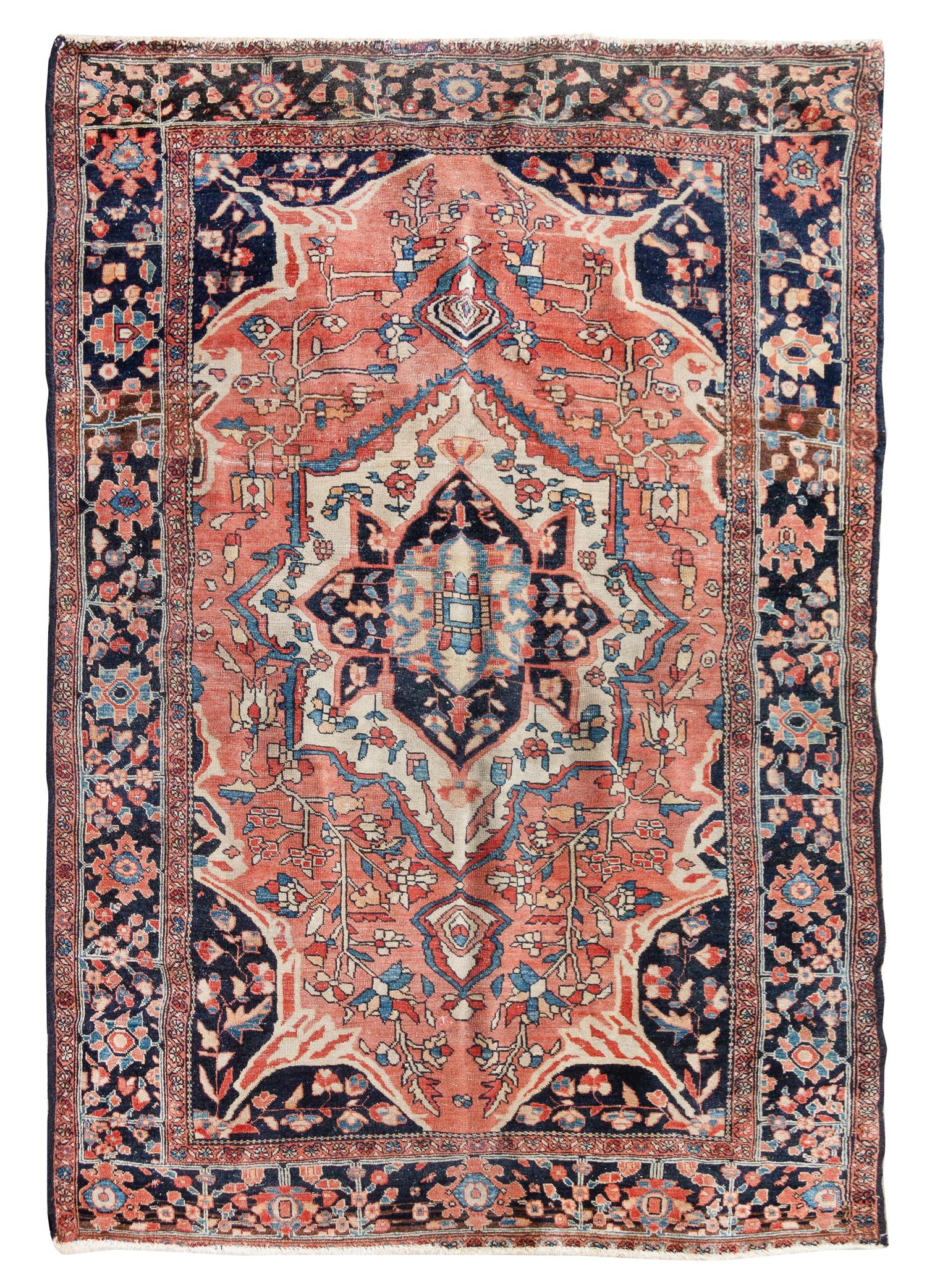 A Sarouk Wool Rug