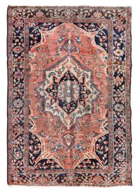 A Sarouk Wool Rug