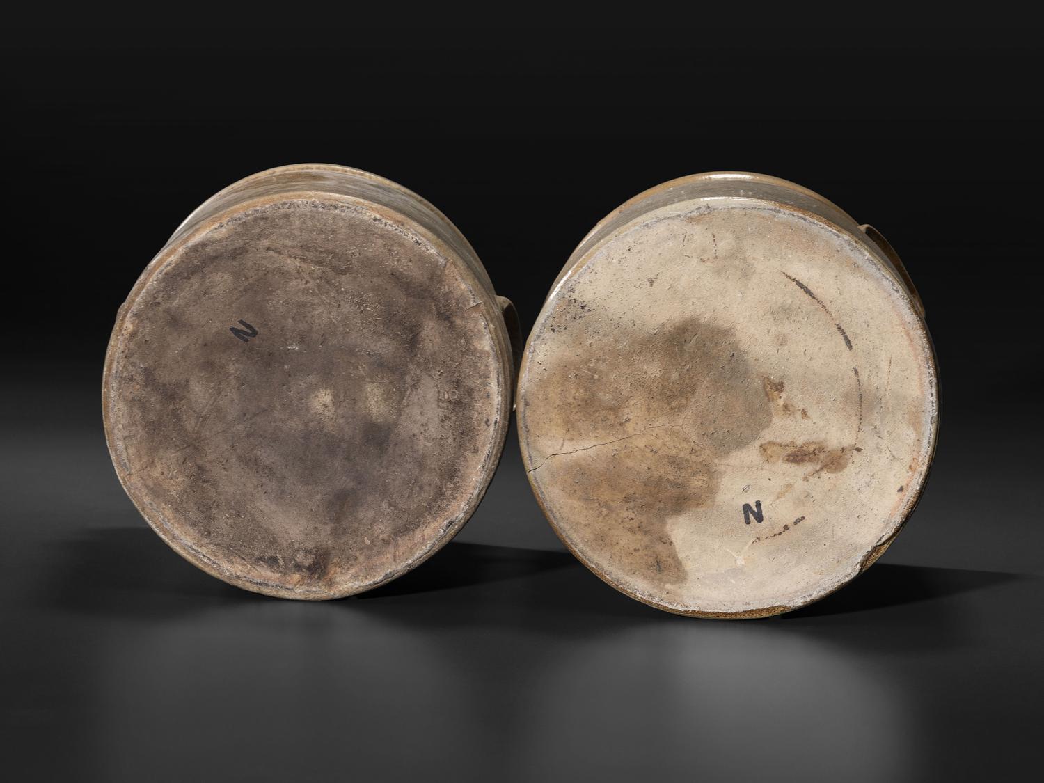 Twelve Stoneware Vessels