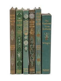 [BINDINGS- PUBLISHER'S CLOTH]. A group of 6 works in 6 volumes, comprising: